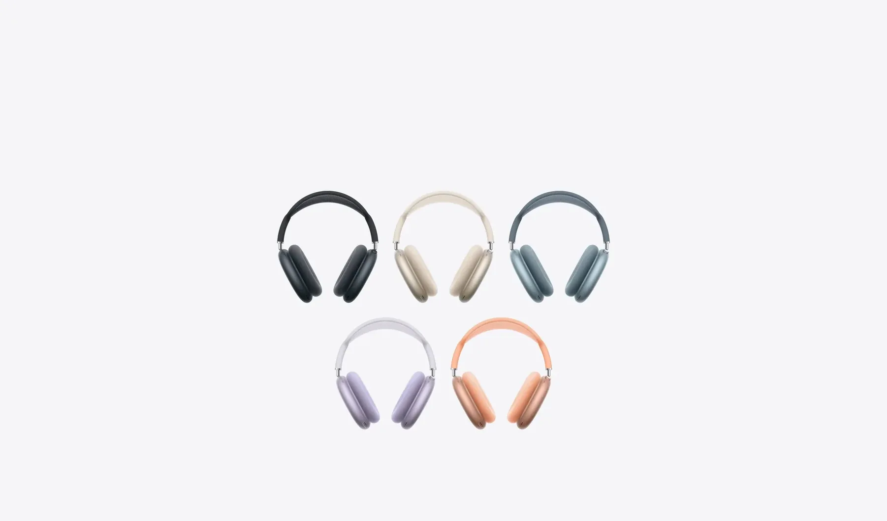 Fimm litir: Midnight, Starlight, Blue, Purple og Orange.