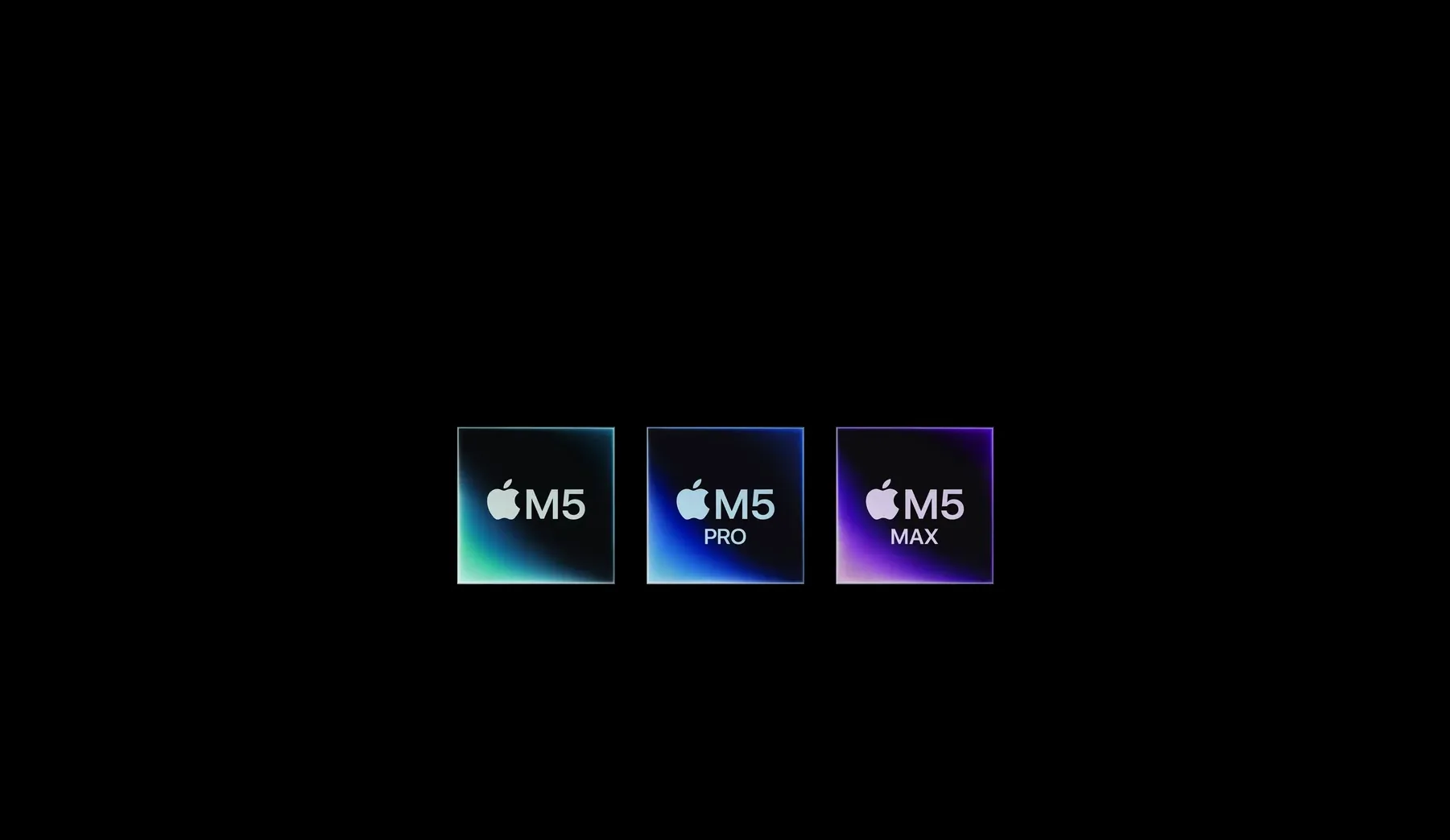 M5, M5 Pro og M5 Max.
Ein stór og öflug fjölskylda.