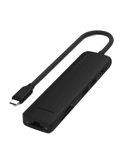 Satechi 7-í-1 USB-C tengi með Ethernet
