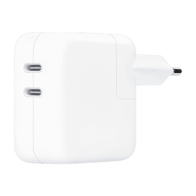 Apple 35W tvöfalt USB-C hleðslutæki